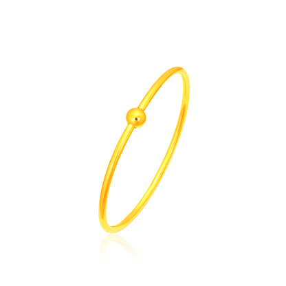 TAKA Jewellery 999 Pure Gold Bangle