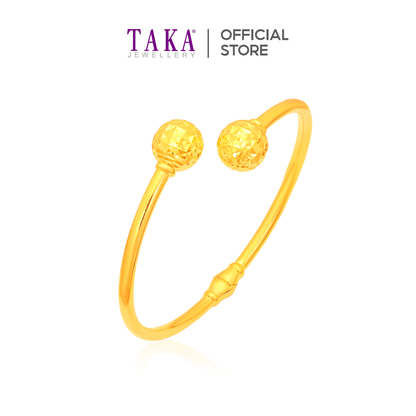 TAKA Jewellery 916 Gold Bangle