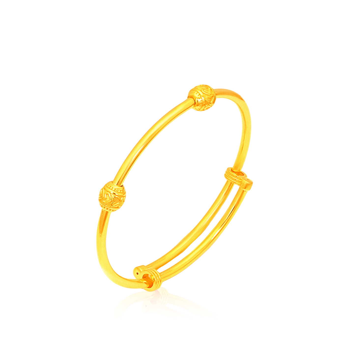 TAKA Jewellery 916 Gold Baby Bangle