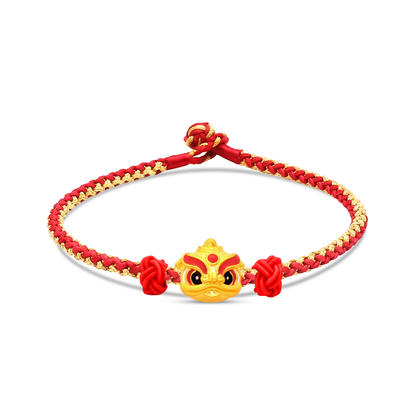 TAKA Jewellery 999 Pure Gold Lion Dance Charm