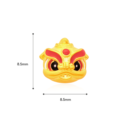 TAKA Jewellery 999 Pure Gold Lion Dance Charm