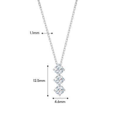 TAKA Jewellery Lab Grown Diamond Necklace