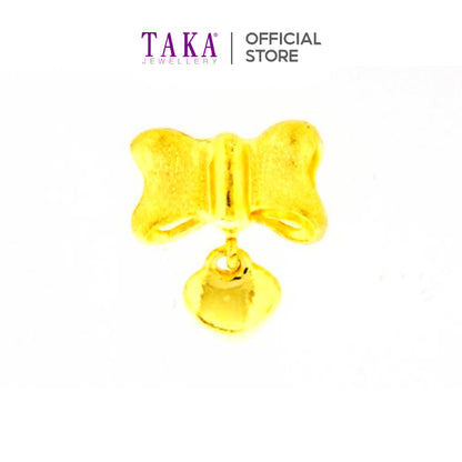 TAKA Jewellery 999 Pure Gold Charm Ribbon