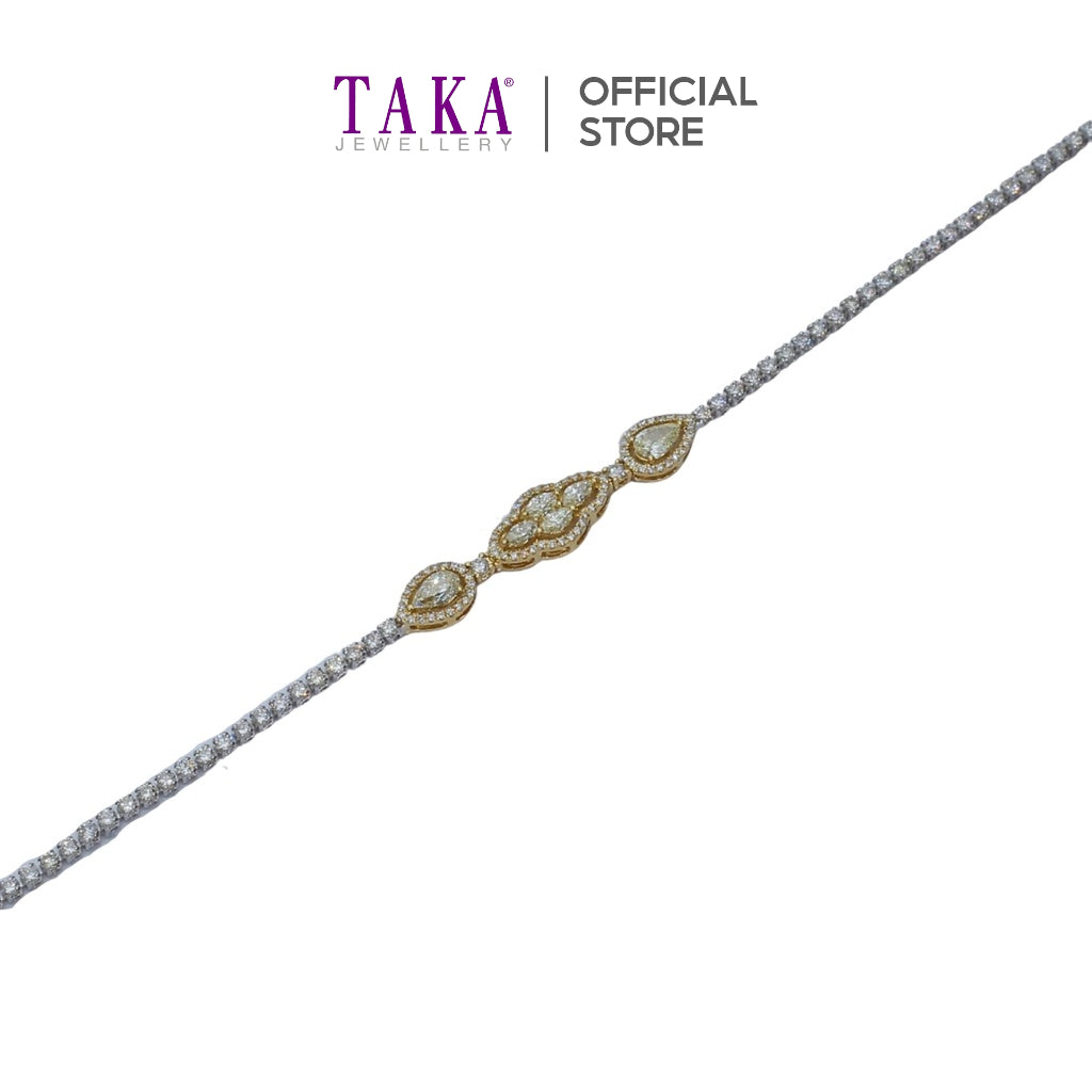 TAKA Jewellery Diamond Bracelet 18K - TAKA Jewellery