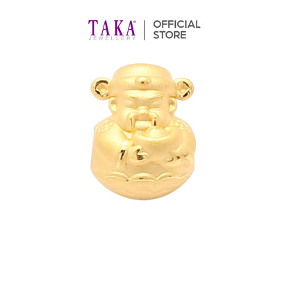 TAKA Jewellery 999 Pure Gold Charm Cai Shen Ye