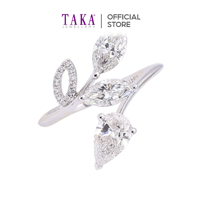 TAKA Jewellery Fancy Cut Lab Grown Diamond Ring 10K - TAKA Jewellery