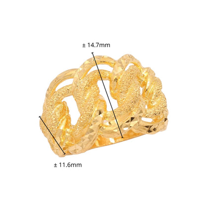 TAKA Jewellery 916 Gold Ring