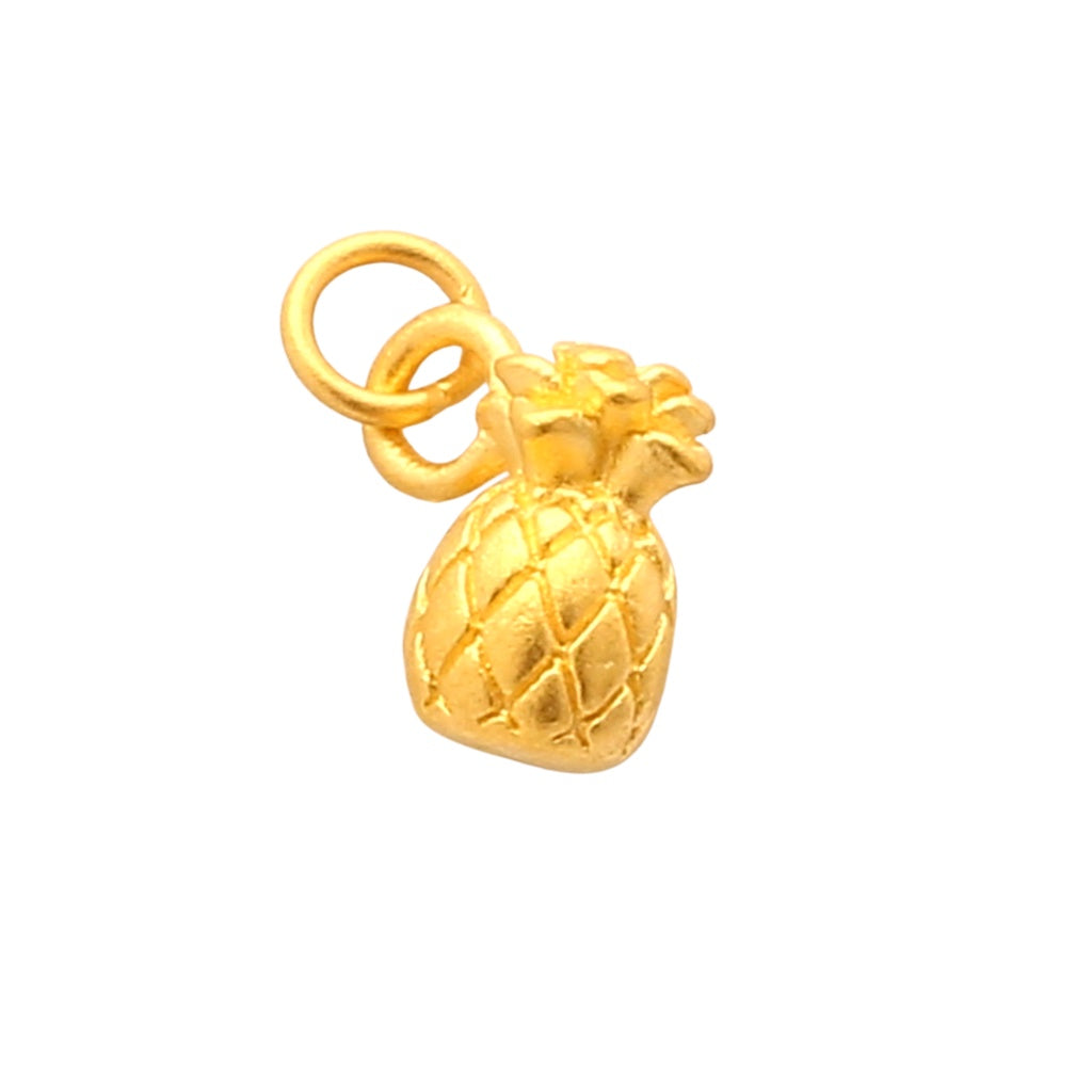 Gold deals pineapple pendant