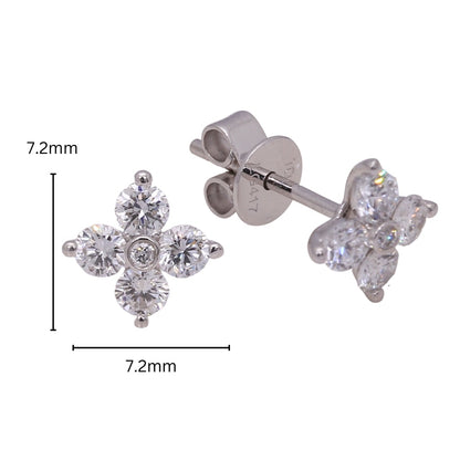 TAKA Jewellery Lab Grown Diamond Earrings 10K