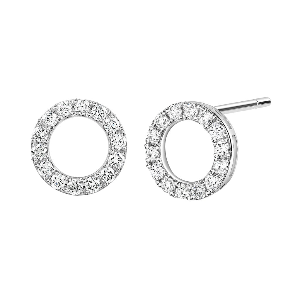 TAKA Jewellery Cresta Diamond Earrings 18K