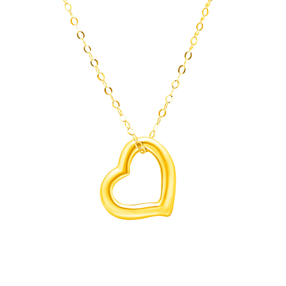 TAKA Jewellery Dolce 18K Gold Necklace Heart - TAKA Jewellery