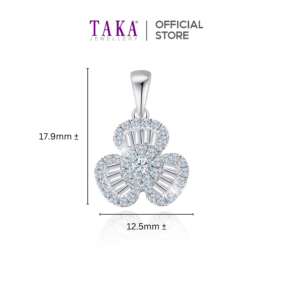 TAKA Jewellery Terise Diamond Pendant 18K Gold