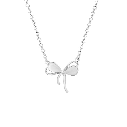 TAKA Jewellery Dolce 18K Gold Necklace Ribbon