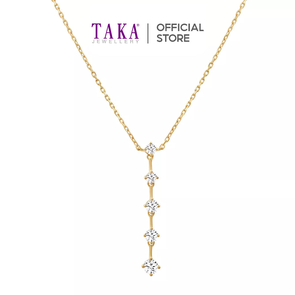 TAKA Jewellery Diamond Necklace 18K - TAKA Jewellery