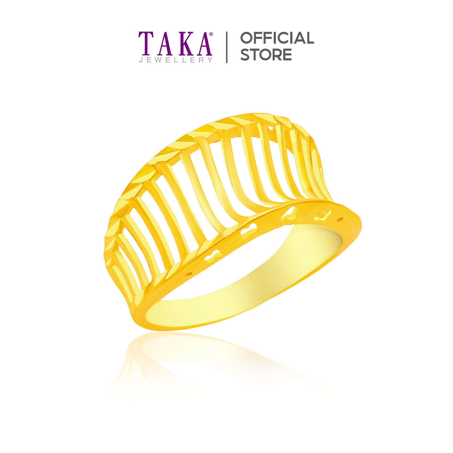 Gold ring long on sale design