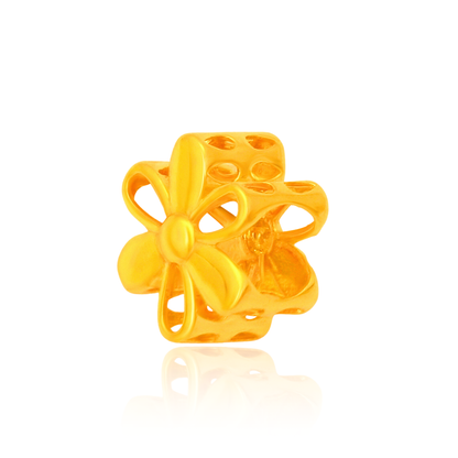 TAKA Jewellery 916 Gold Charm Flower