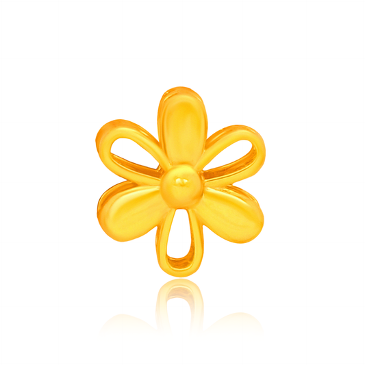 TAKA Jewellery 916 Gold Charm Flower